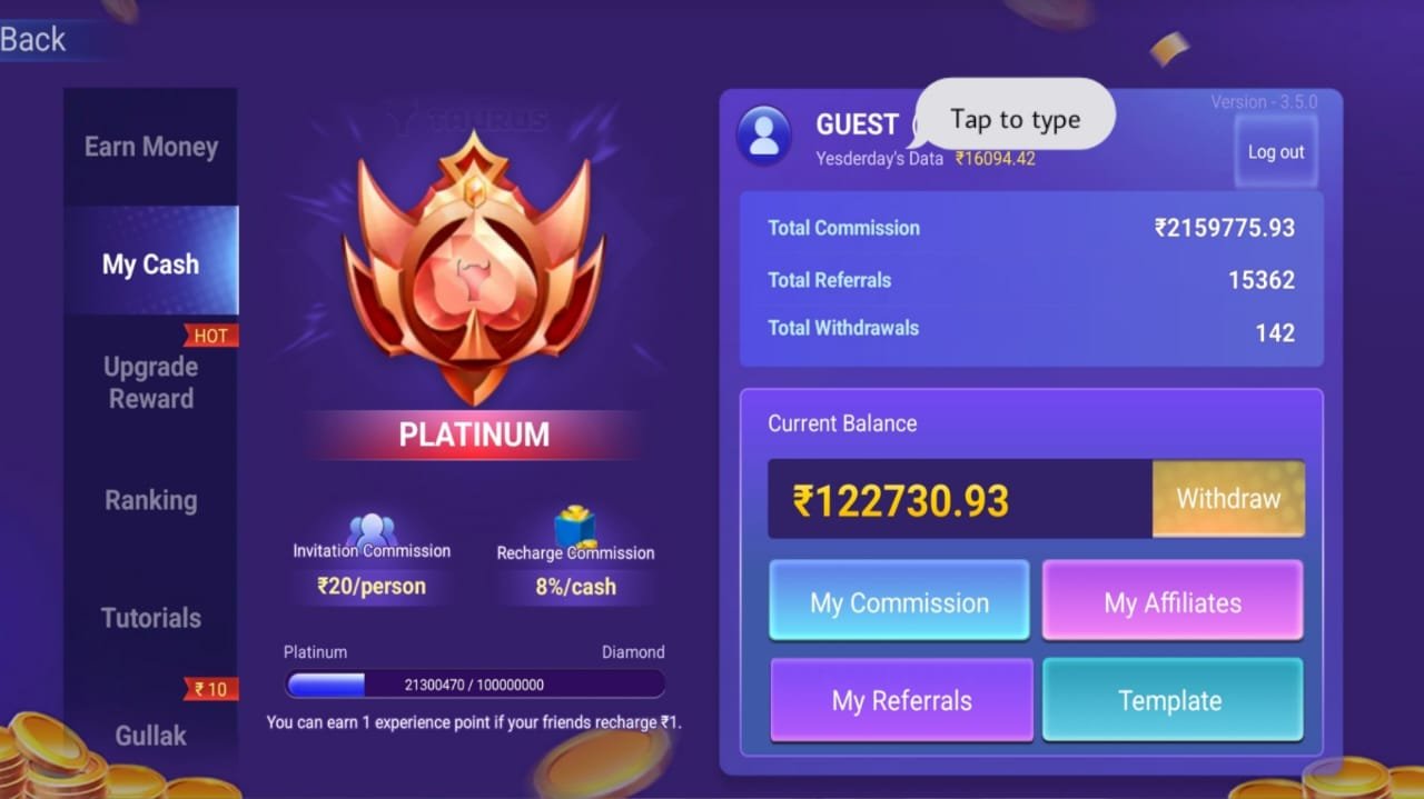Teen Patti Master 2025 App Screenshot